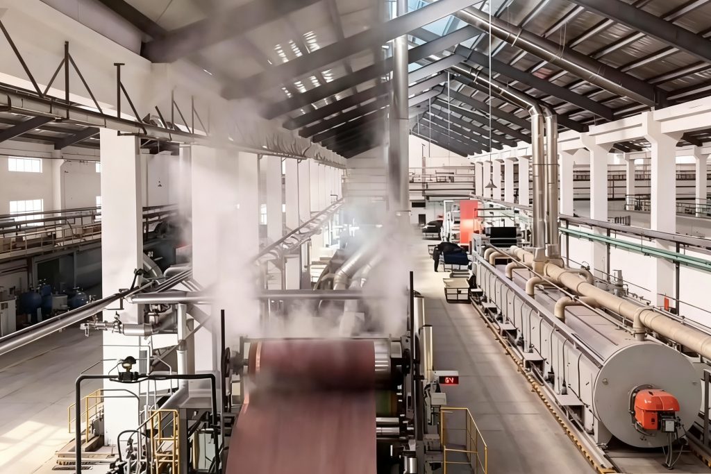 Biomass fuel feeding system for gasifier boiler replacing coal with agricultural waste fuel