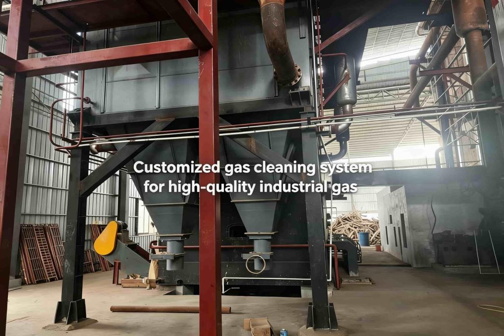 biomass gas cleaning system industrial application
