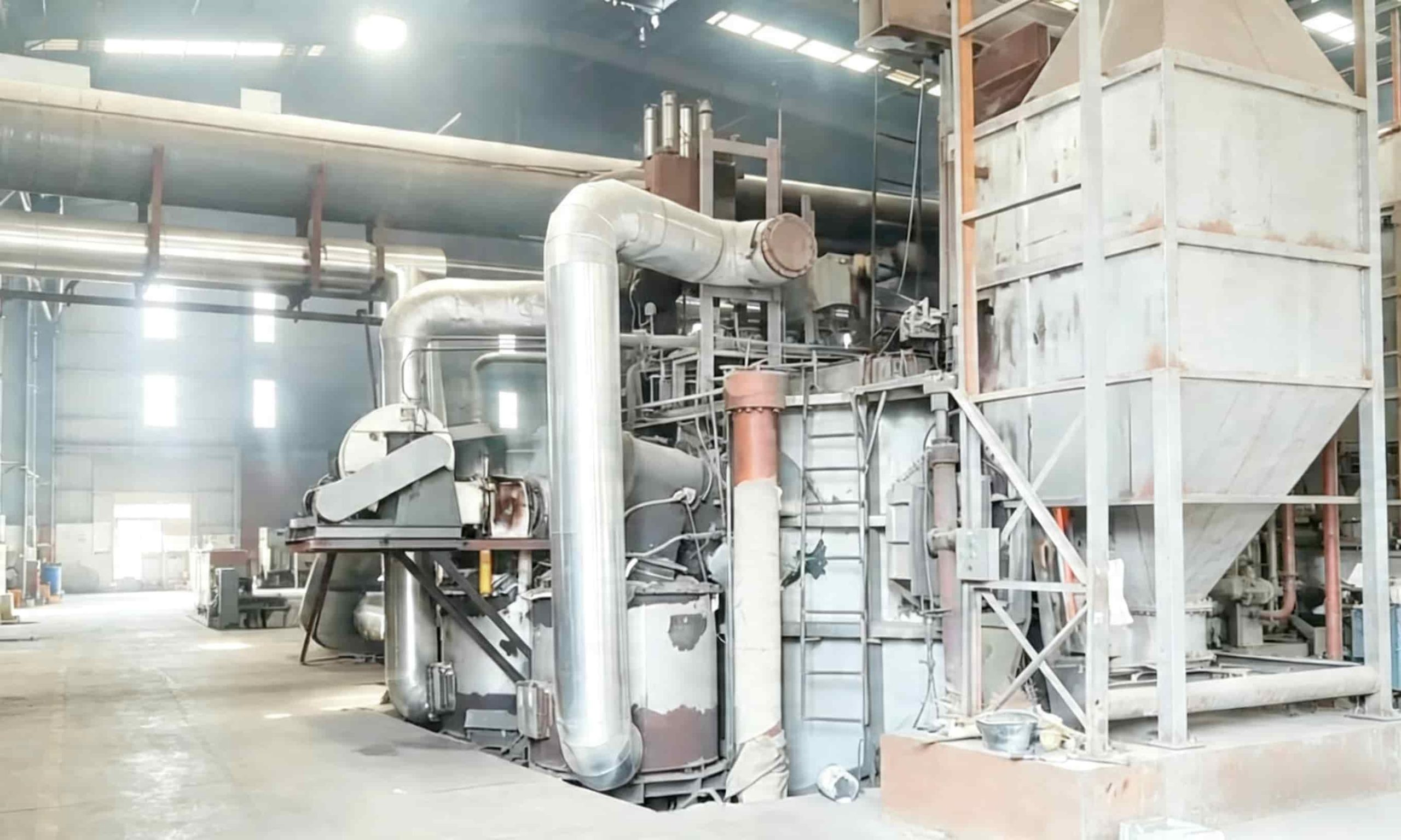 biomass gasification system aluminum factory energy saving project