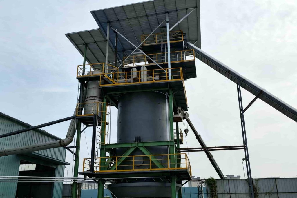 biomass gasification system industrial installation overview