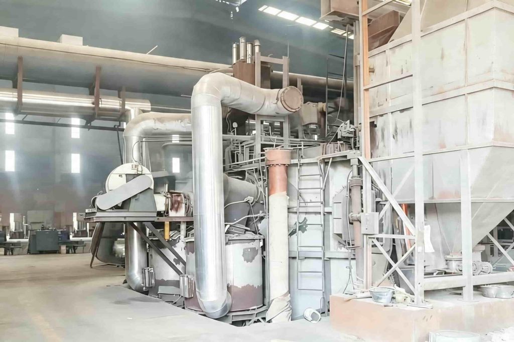 biomass gasification system used in industrial boiler plant