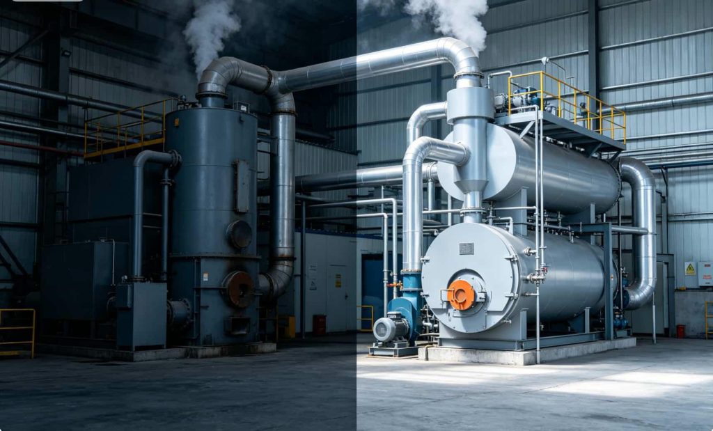 biomass gasifier tar causing pipeline blockageand system inefficiency