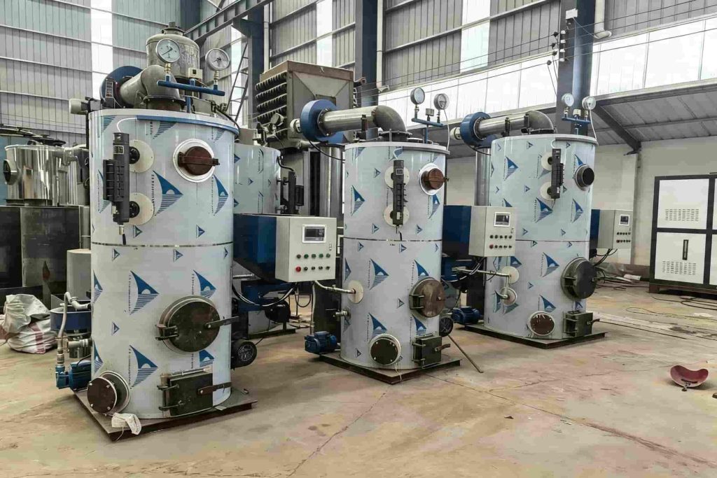 industrial biomass steam generator system for factory use