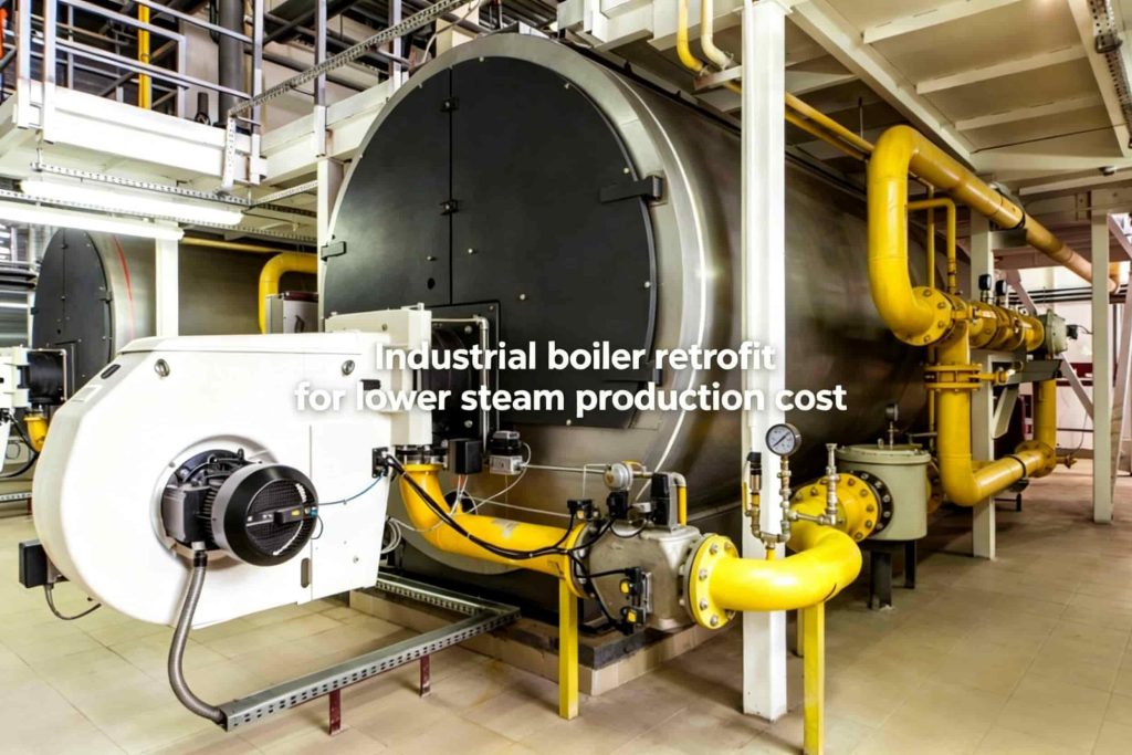 industrial steam boiler retrofit biomass energy