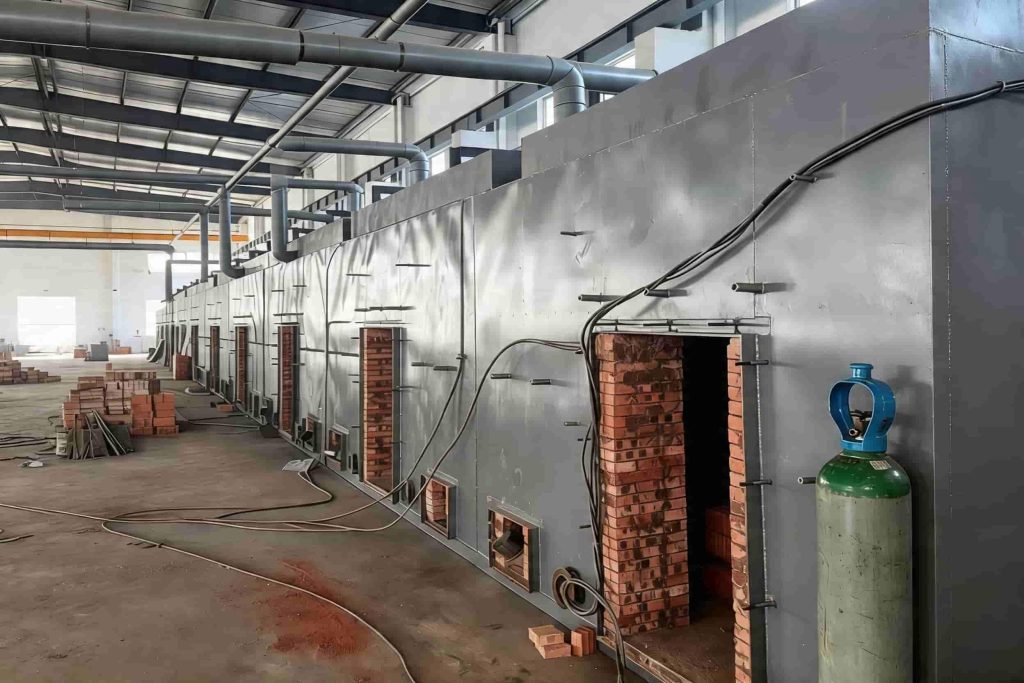 charcoal products made by batch carbonization kiln