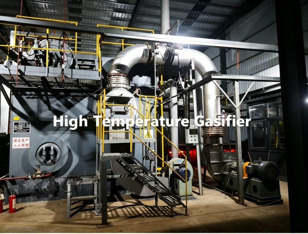 high temperature biomass gasifier industrial system