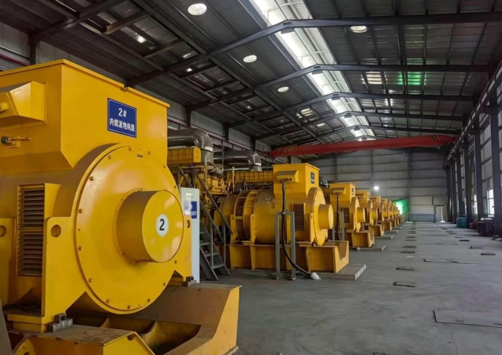 BG150 biomass gasification power system industrial power plant in Southeast Asia